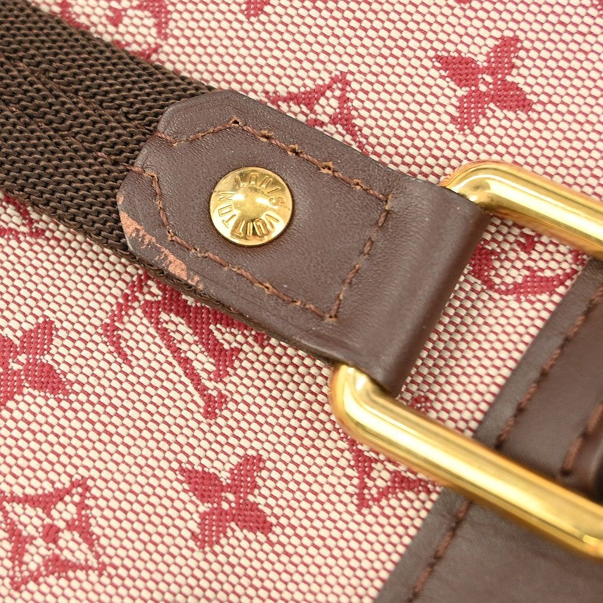 Louis Vuitton Louis Vuitton Lucille Handbag Mini Lin Size ONE SIZE - 9 Thumbnail