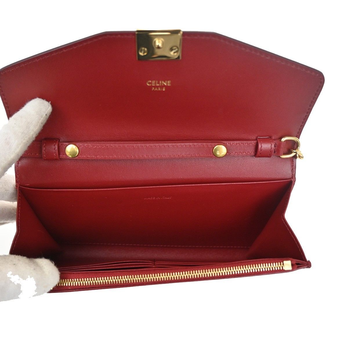 Celine Celine C Wallet on Chain Leather Size ONE SIZE - 5 Thumbnail