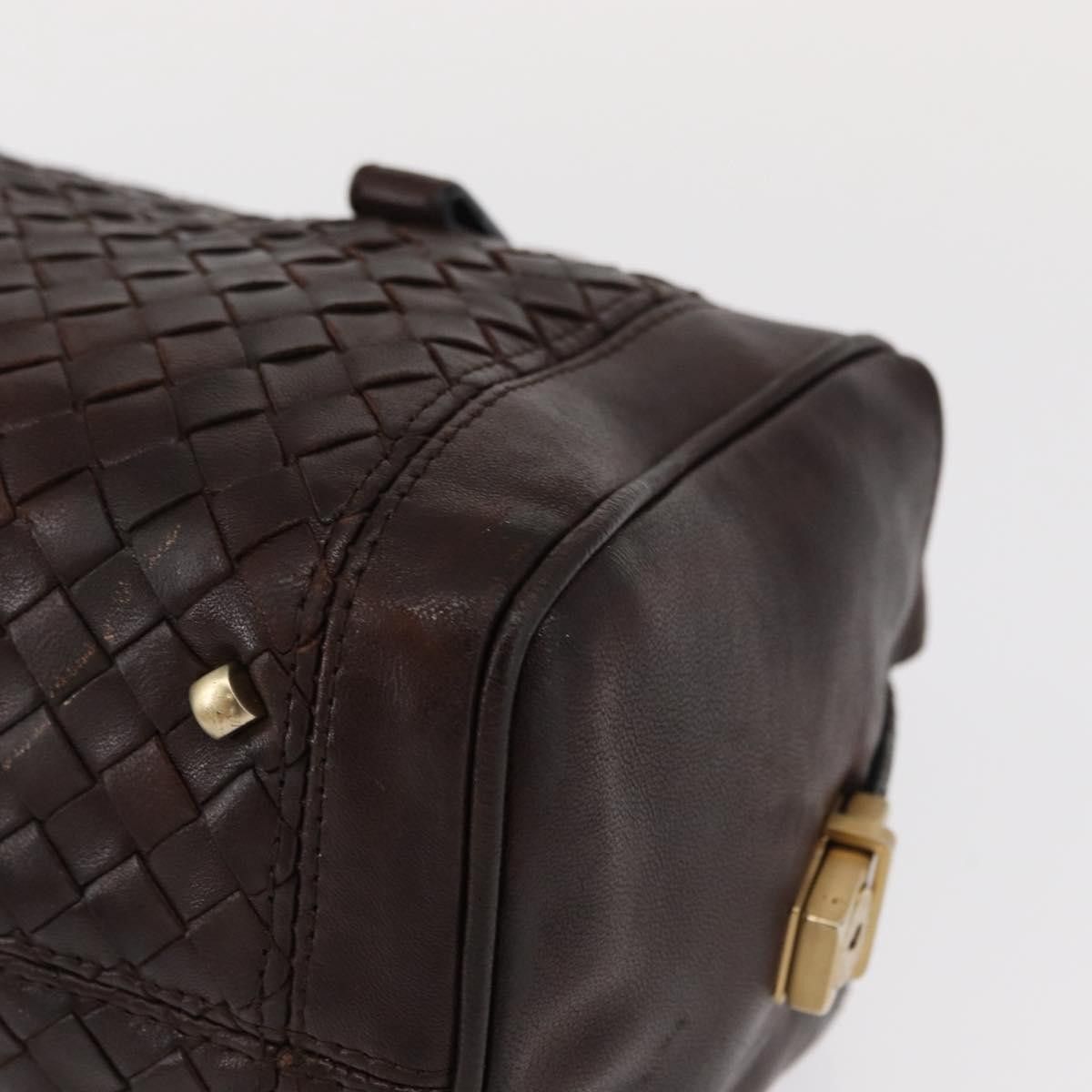 Bottega Veneta Bottega Veneta Intrecciato Handbag Leather Size ONE SIZE - 10 Thumbnail