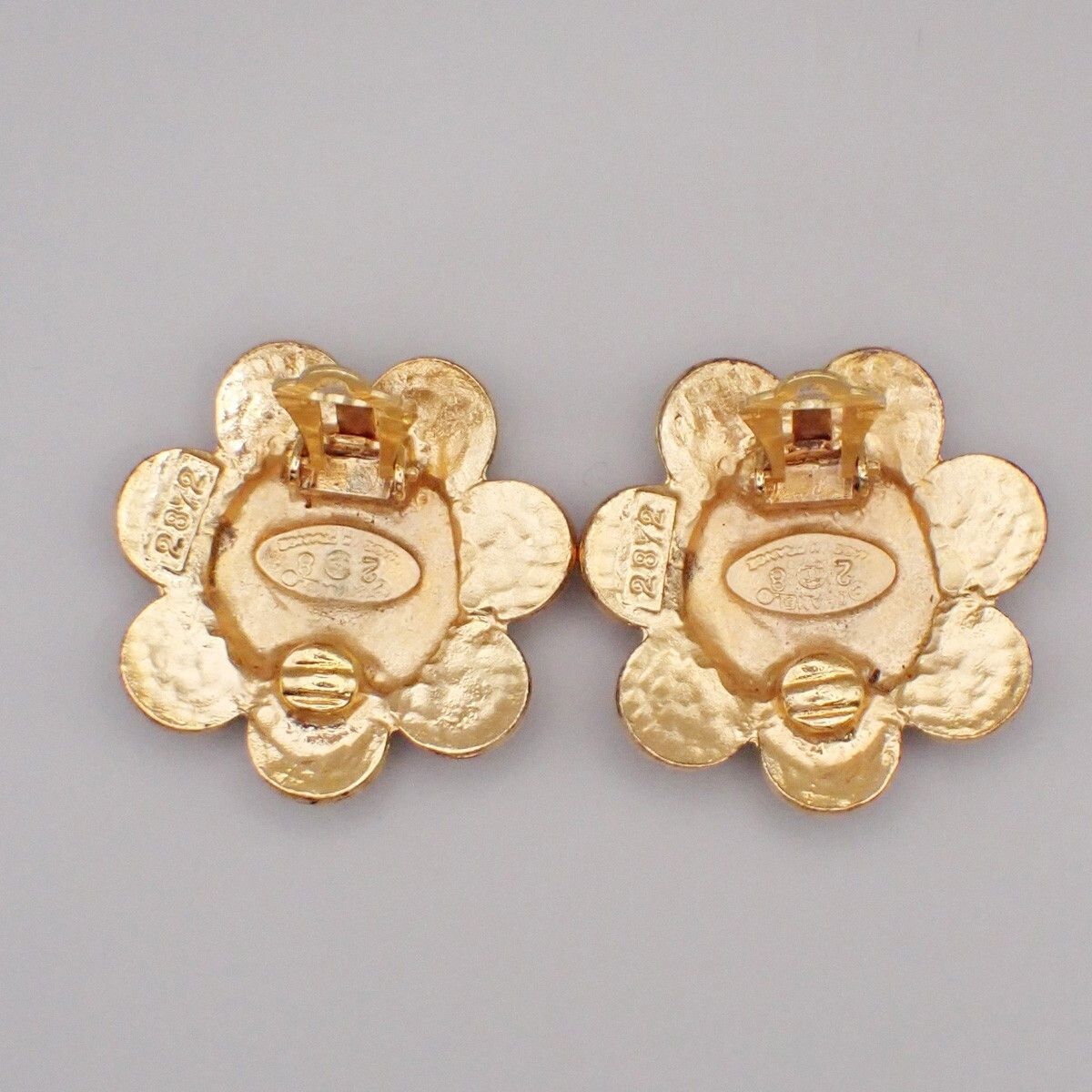 Chanel Chanel Vintage CC Flower Clip-On Earrings Metal Size ONE SIZE - 6 Thumbnail