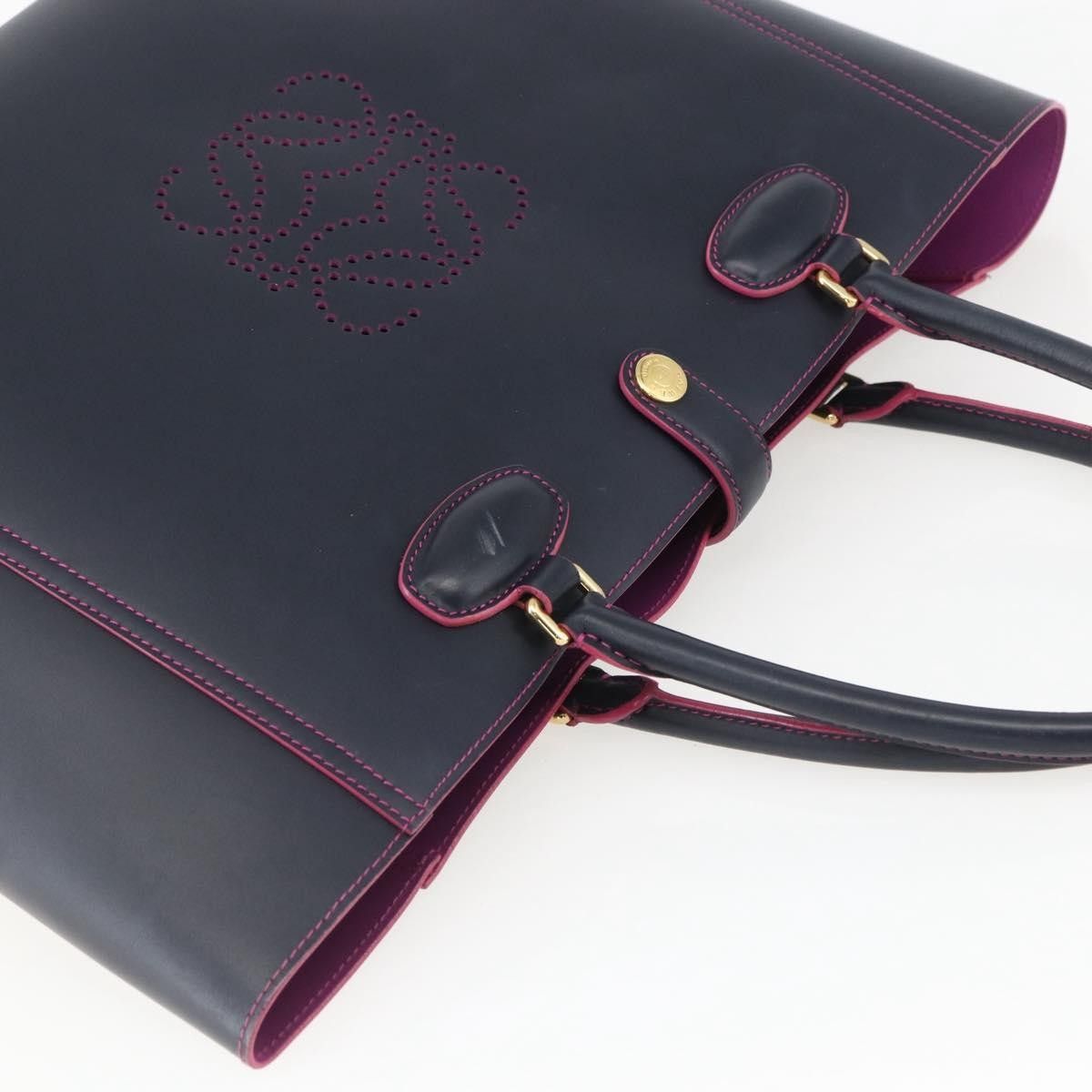 Loewe Loewe Leo Shopper Tote Perforated Leather Size ONE SIZE - 14 Thumbnail