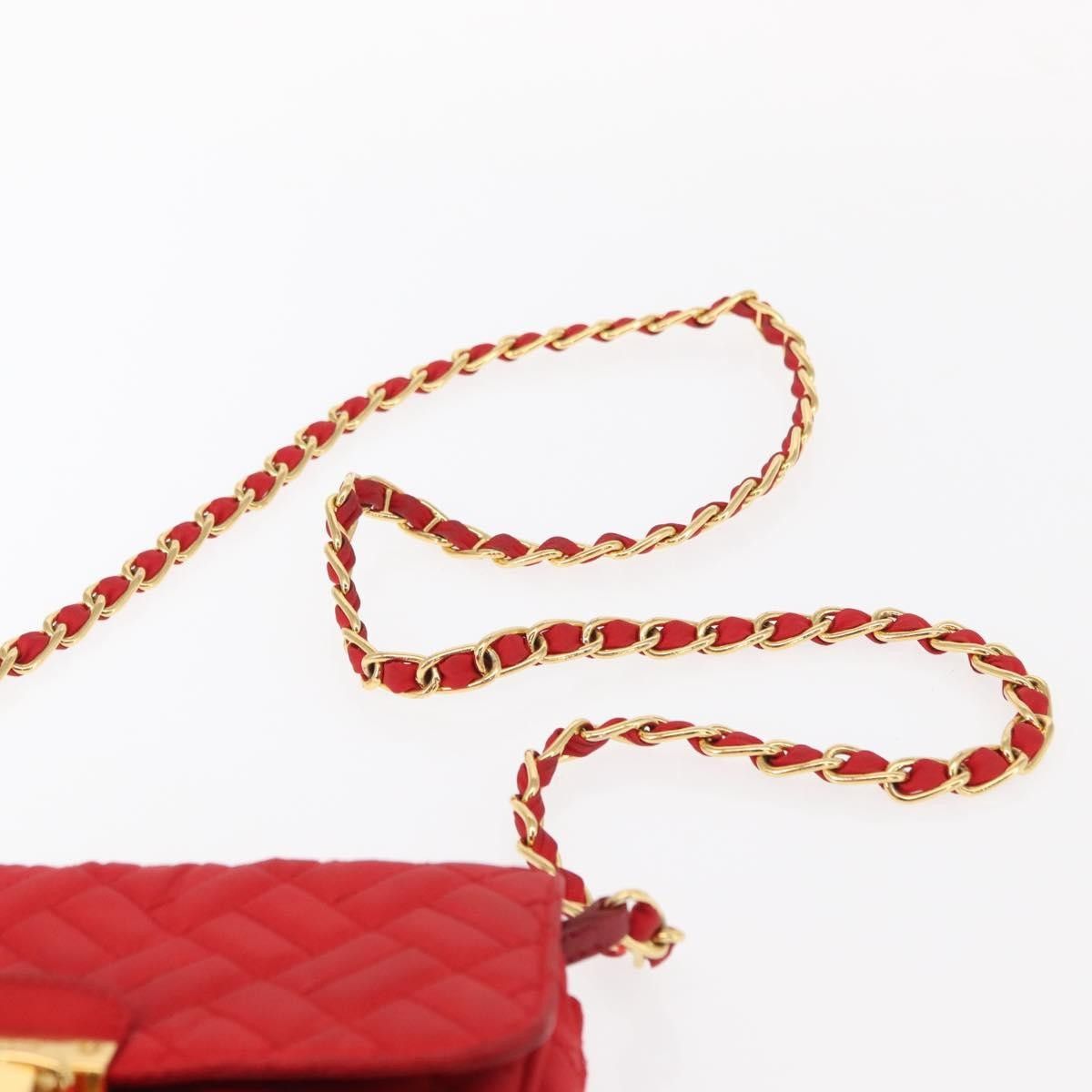 Prada Prada Pushlock Chain Flap Bag Quilted Tessuto Size ONE SIZE - 16 Thumbnail