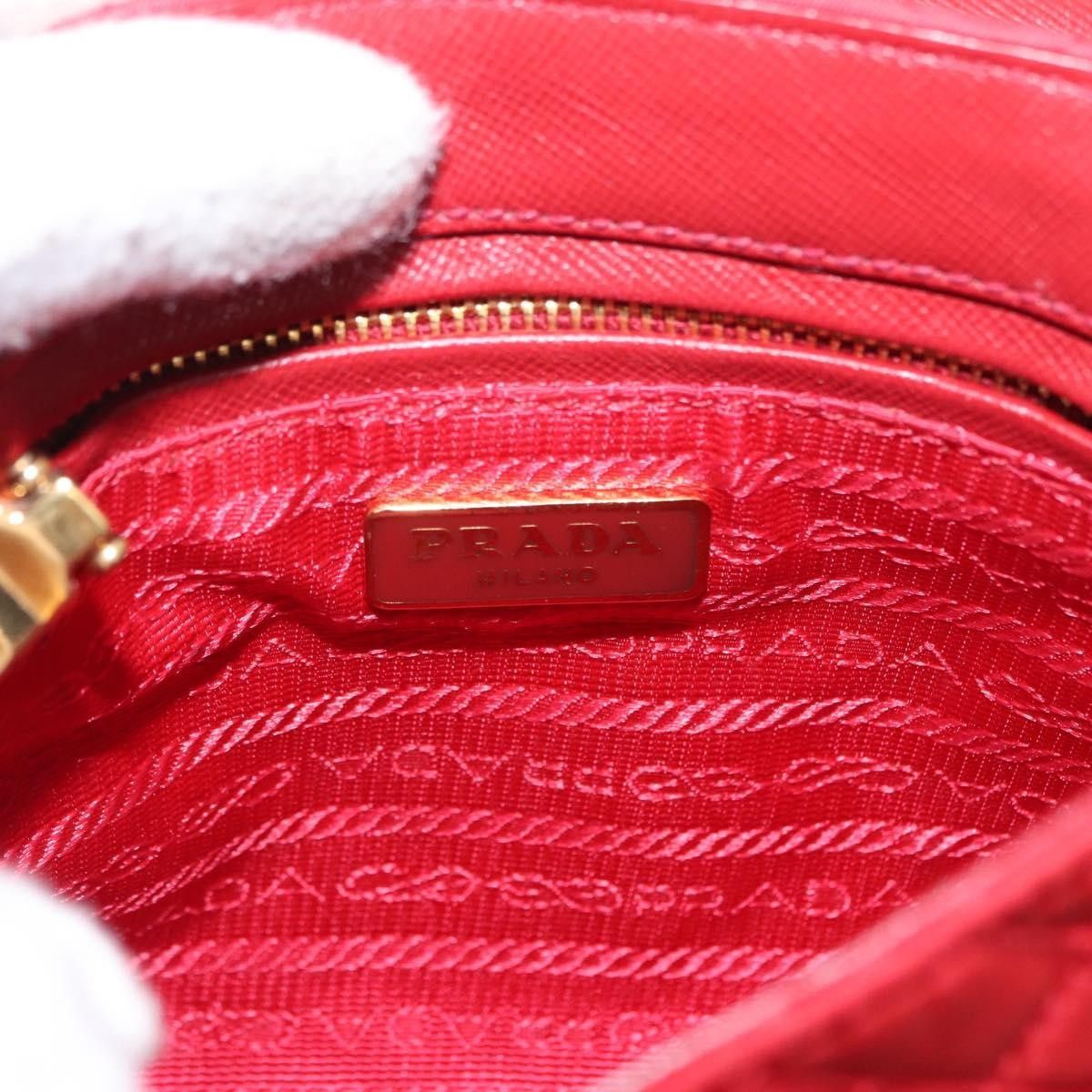 Prada Prada Pushlock Chain Flap Bag Quilted Tessuto Size ONE SIZE - 6 Thumbnail