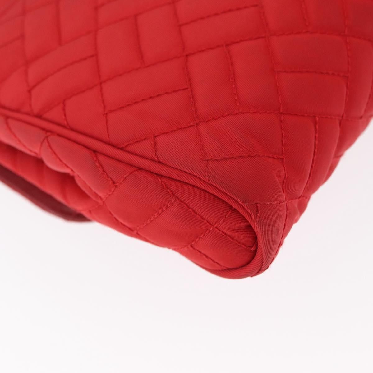 Prada Prada Pushlock Chain Flap Bag Quilted Tessuto Size ONE SIZE - 10 Thumbnail