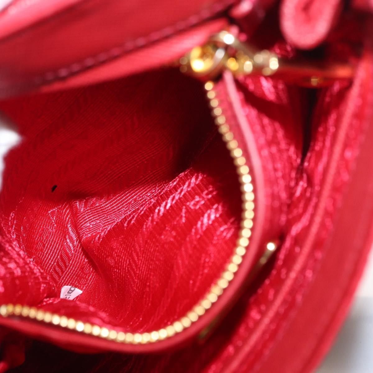 Prada Prada Pushlock Chain Flap Bag Quilted Tessuto Size ONE SIZE - 22 Thumbnail