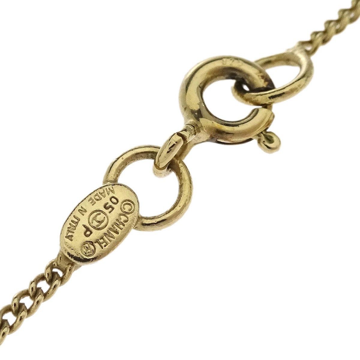 Chanel Chanel Camellia Pendant Necklace Metal with Enamel Size ONE SIZE - 4 Thumbnail