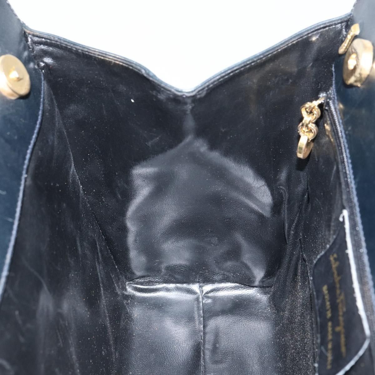 Salvatore Ferragamo Salvatore Ferragamo Convertible Vara Bow Tote Leather Size ONE SIZE - 19 Thumbnail