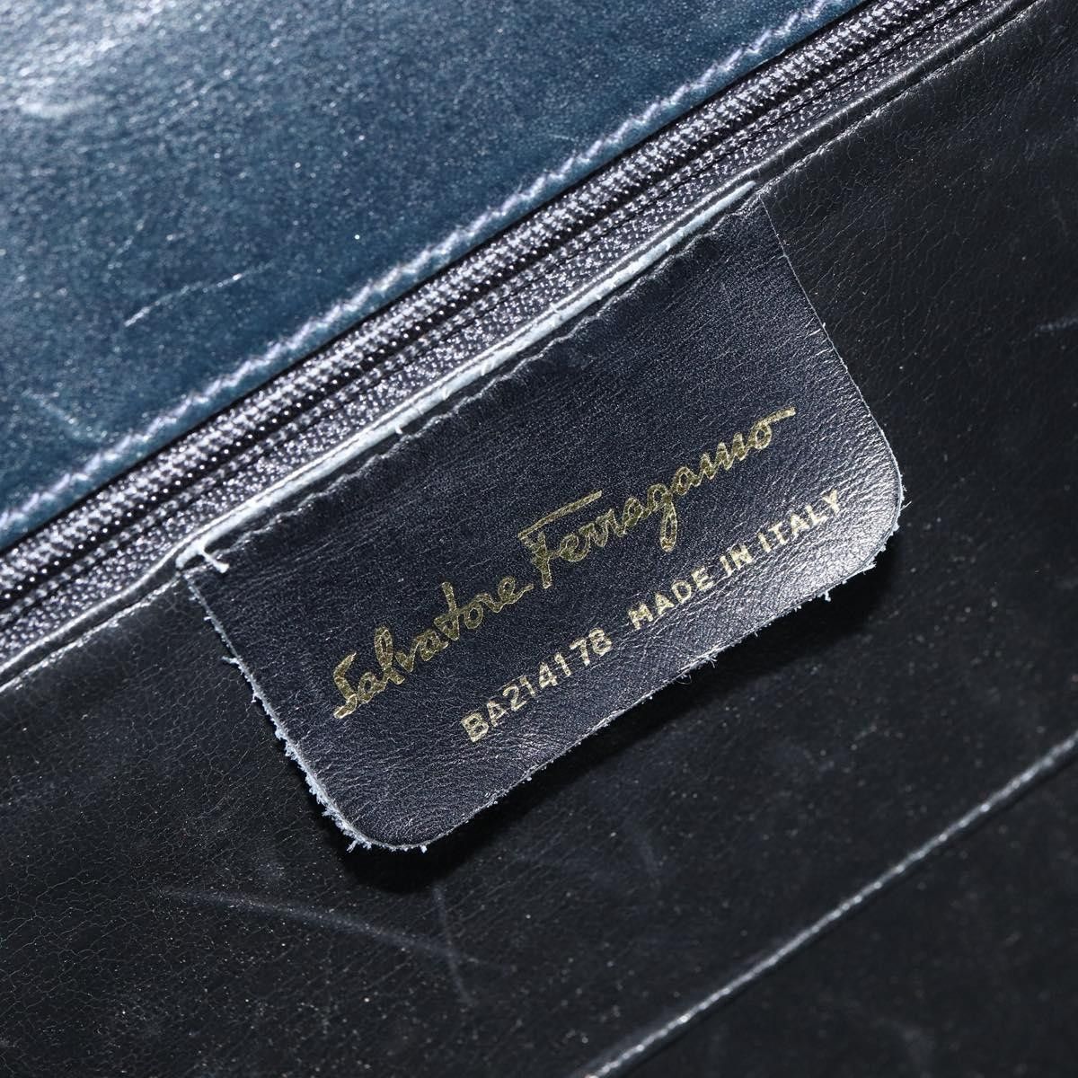 Salvatore Ferragamo Salvatore Ferragamo Convertible Vara Bow Tote Leather Size ONE SIZE - 6 Thumbnail