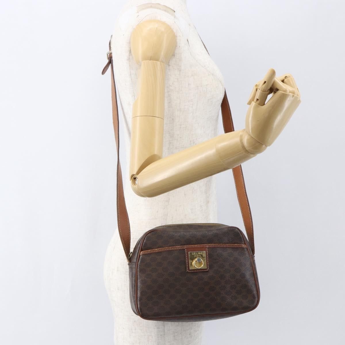 Celine Celine Vintage Macadam Canvas and Leather Size ONE SIZE - 13 Thumbnail