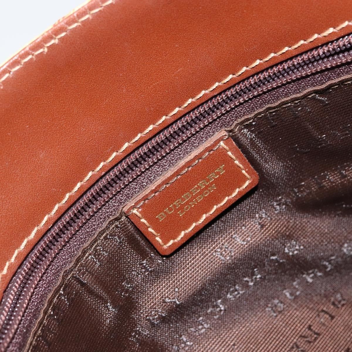 Burberry Burberry Top Handle Tote Haymarket Coated Canvas Size ONE SIZE - 7 Thumbnail