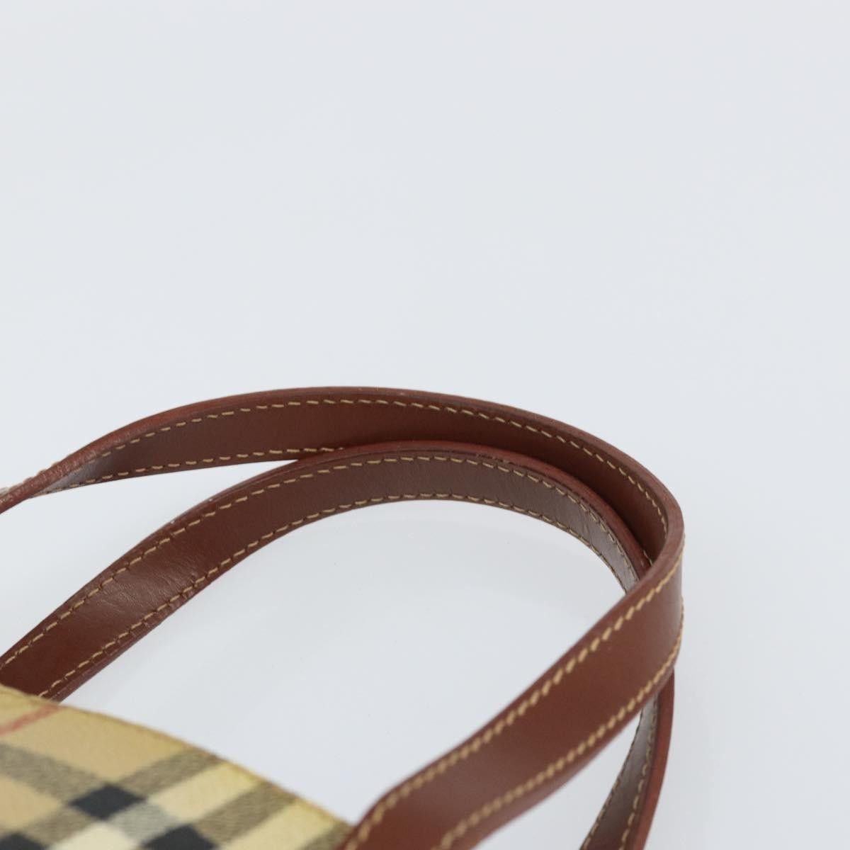 Burberry Burberry Top Handle Tote Haymarket Coated Canvas Size ONE SIZE - 15 Thumbnail