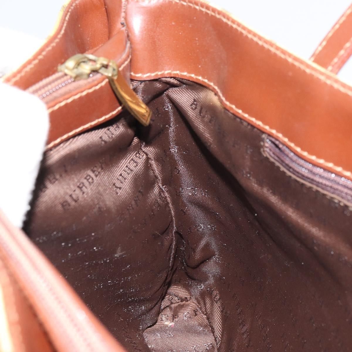 Burberry Burberry Top Handle Tote Haymarket Coated Canvas Size ONE SIZE - 20 Thumbnail