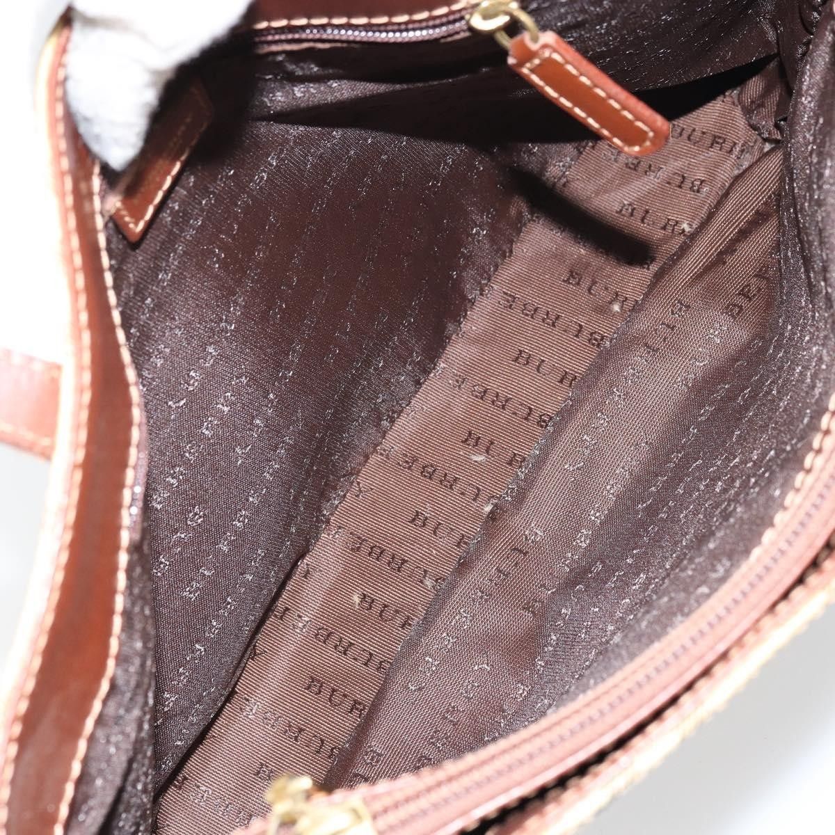 Burberry Burberry Top Handle Tote Haymarket Coated Canvas Size ONE SIZE - 5 Thumbnail