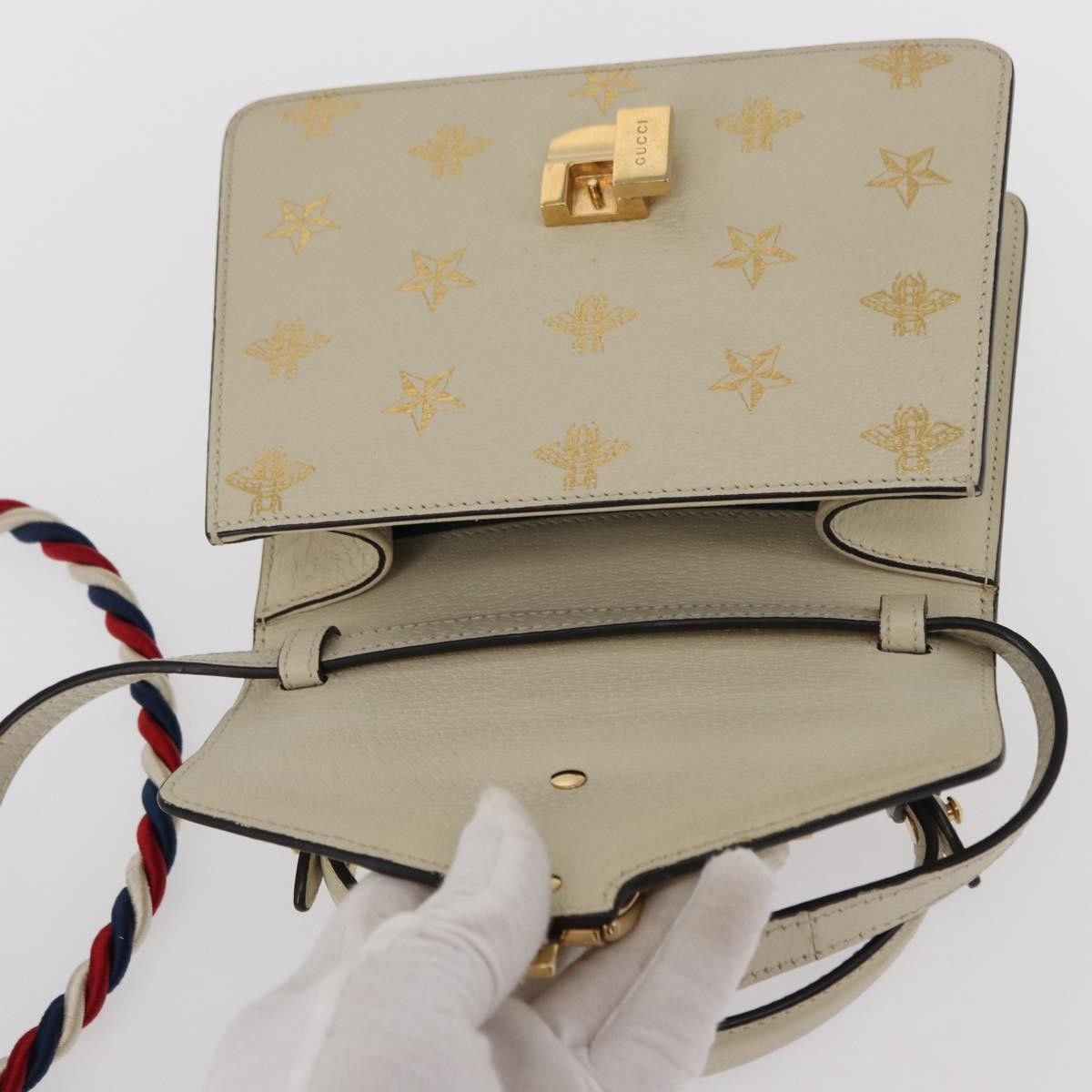 Gucci Gucci Sylvie Top Handle Bag Printed Leather Size ONE SIZE - 21 Thumbnail