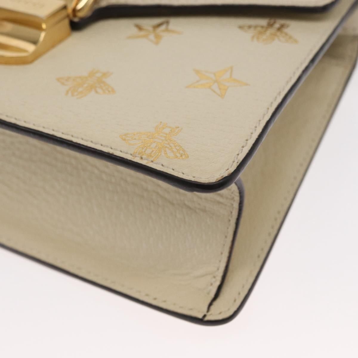 Gucci Gucci Sylvie Top Handle Bag Printed Leather Size ONE SIZE - 10 Thumbnail