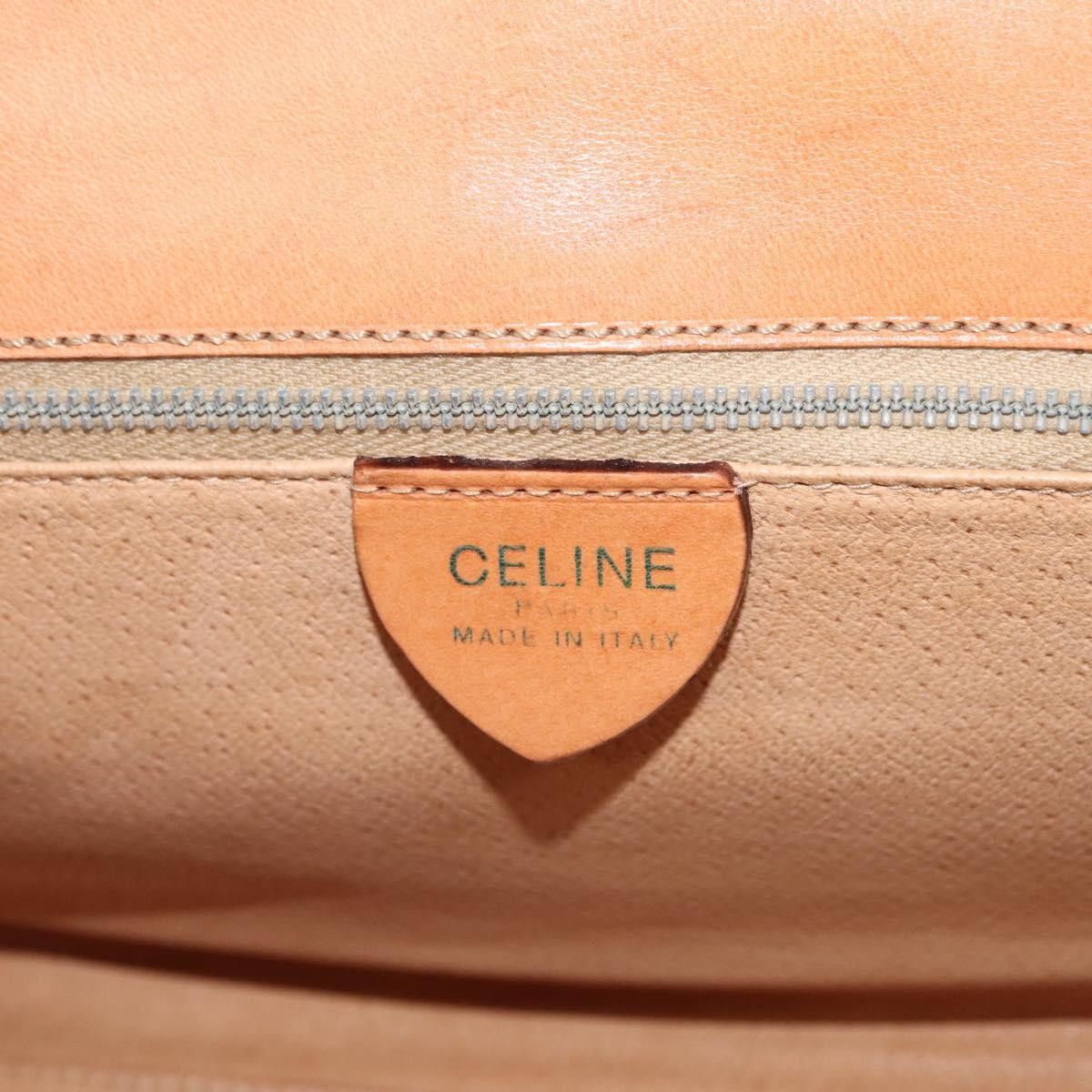 Celine Celine Vintage Macadam Handbag Canvas and Leather Size ONE SIZE - 6 Thumbnail