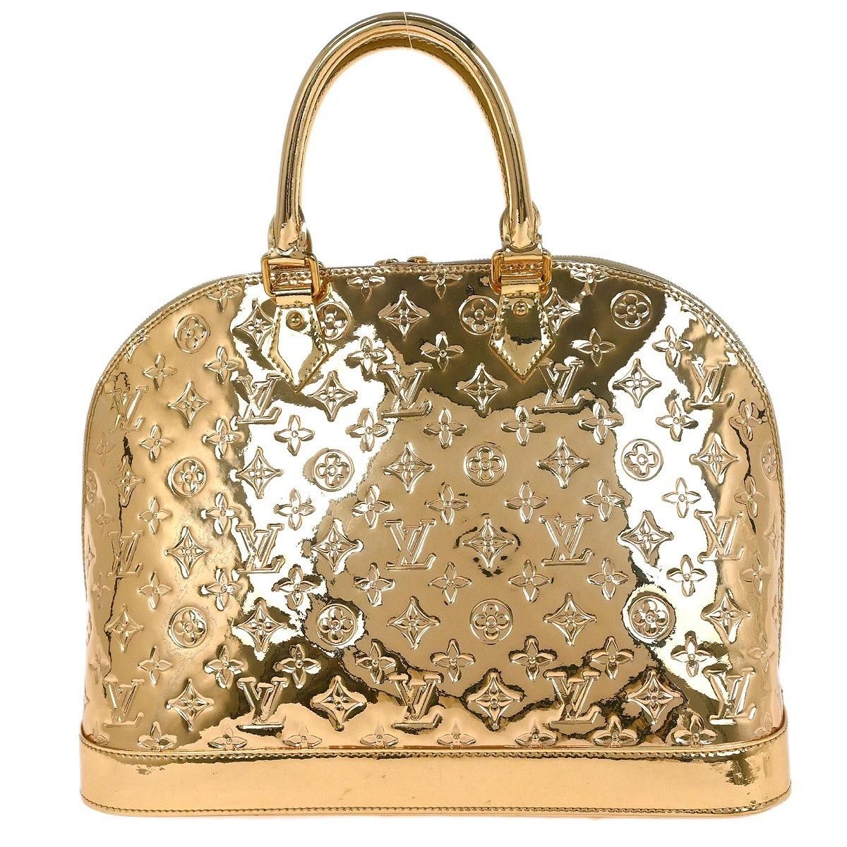 Louis Vuitton Louis Vuitton Alma Handbag Monogram Miroir PVC Size ONE SIZE - 2 Thumbnail