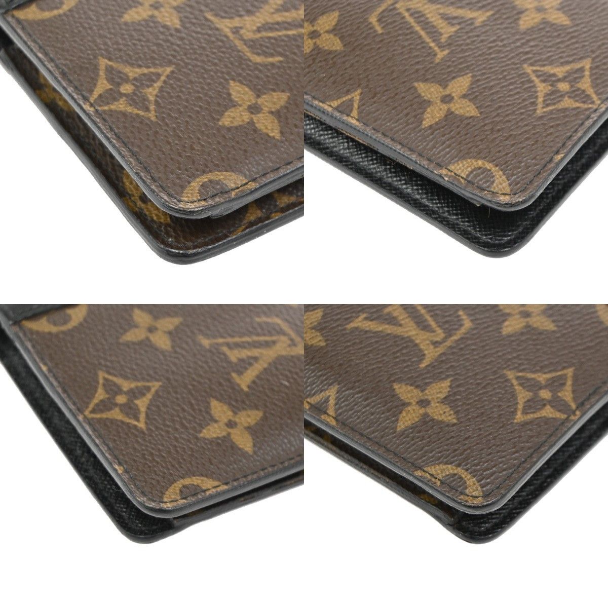 Louis Vuitton Louis Vuitton Tanon Wallet Macassar Monogram Canvas Size ONE SIZE - 8 Thumbnail