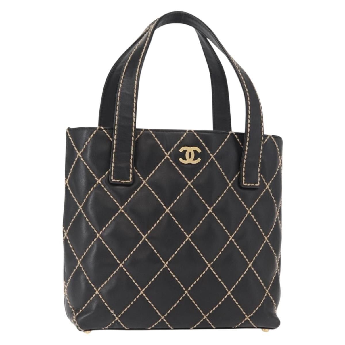 Chanel Chanel Surpique Tote Quilted Leather Size ONE SIZE - 21 Thumbnail