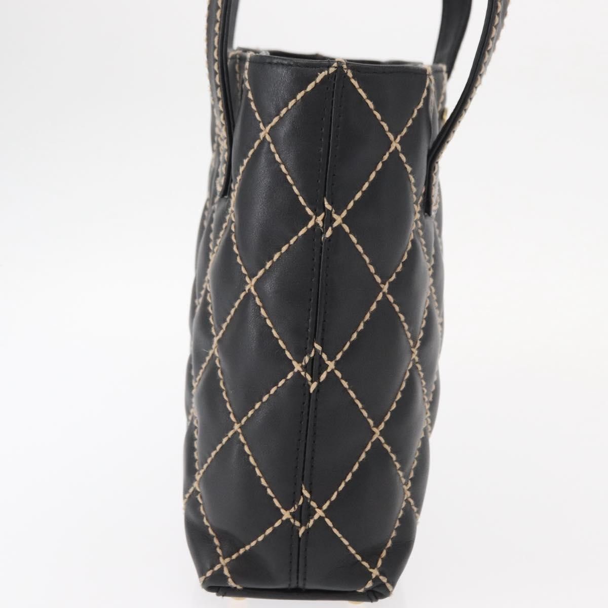 Chanel Chanel Surpique Tote Quilted Leather Size ONE SIZE - 4 Thumbnail