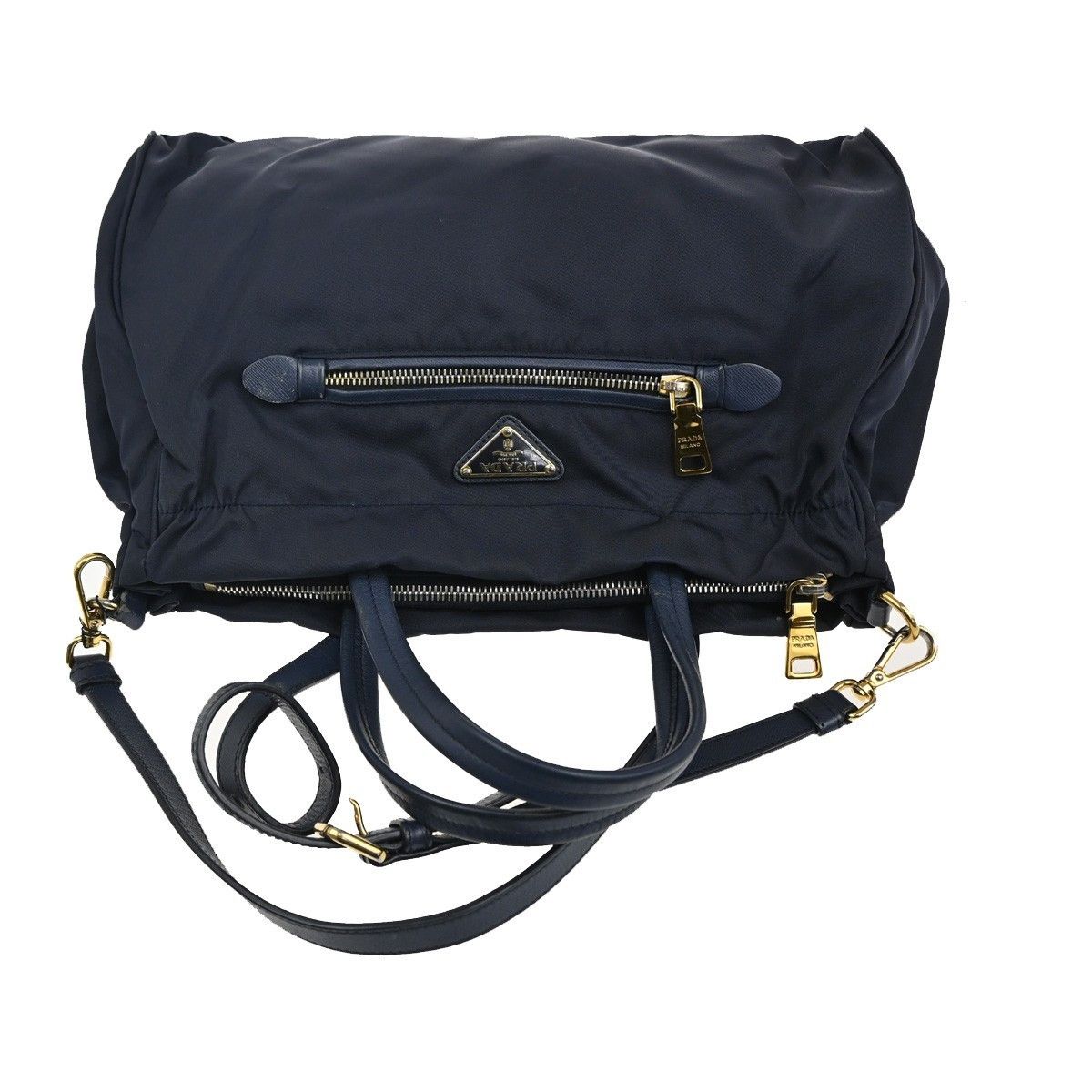 Prada Prada Zip Convertible Shopping Tote Size ONE SIZE - 8 Thumbnail
