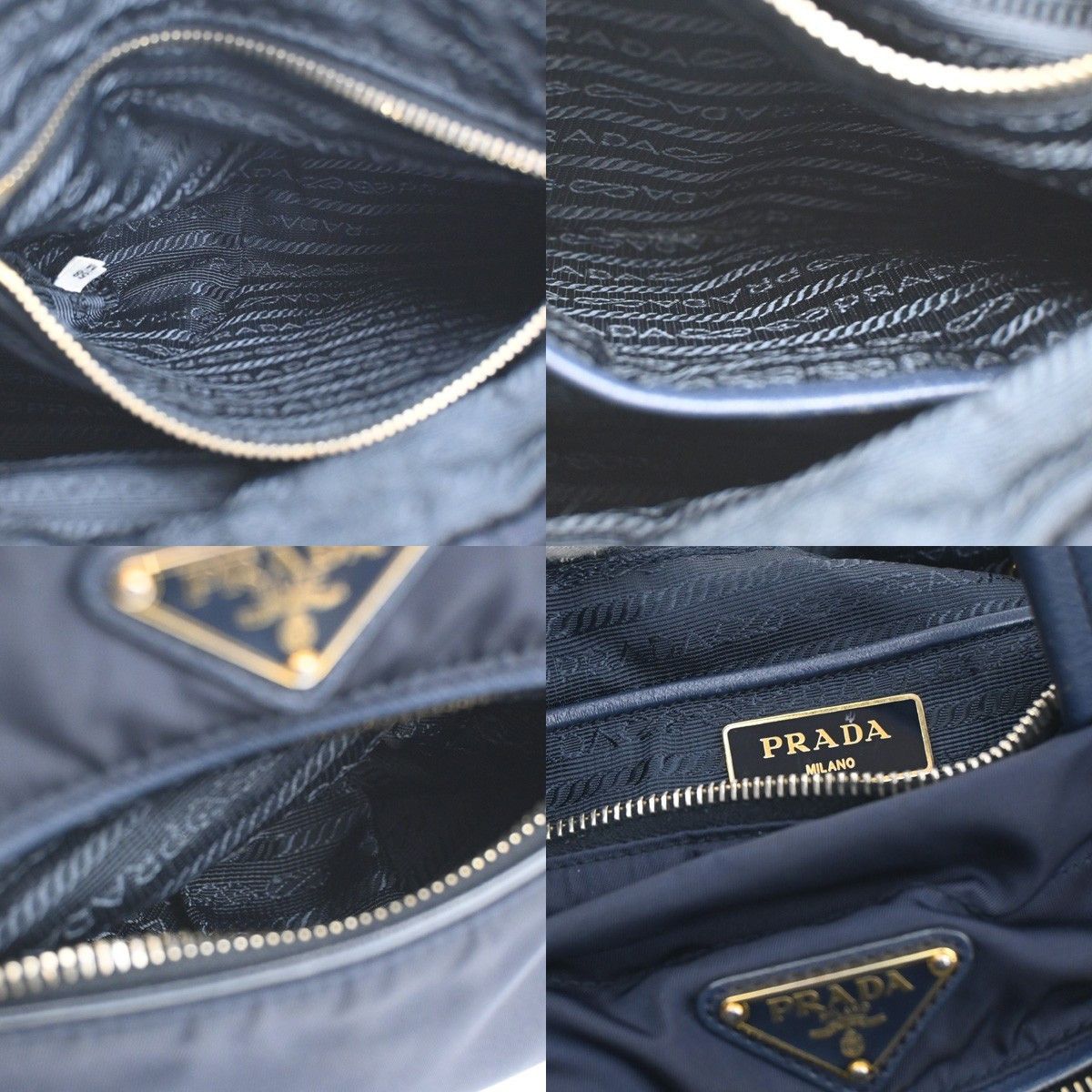 Prada Prada Zip Convertible Shopping Tote Size ONE SIZE - 11 Thumbnail
