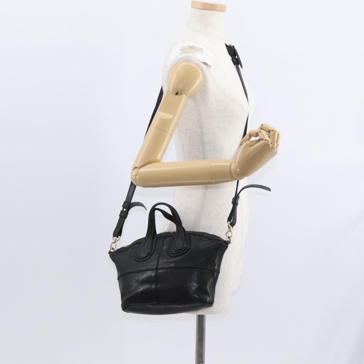 Givenchy Givenchy Nightingale Satchel Leather Size ONE SIZE - 14 Thumbnail