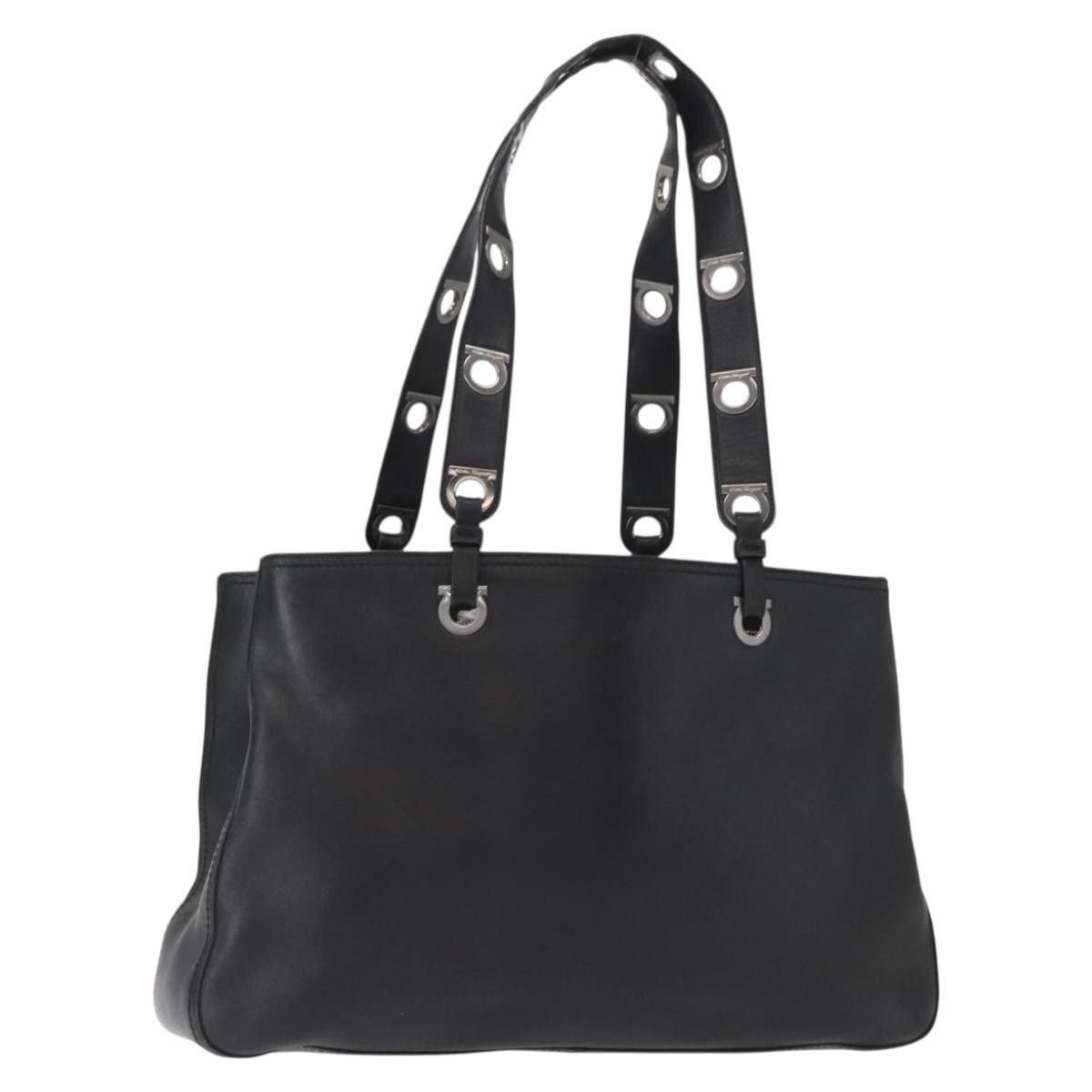 Salvatore Ferragamo Salvatore Ferragamo Gancini Tote Leather Size ONE SIZE - 14 Thumbnail