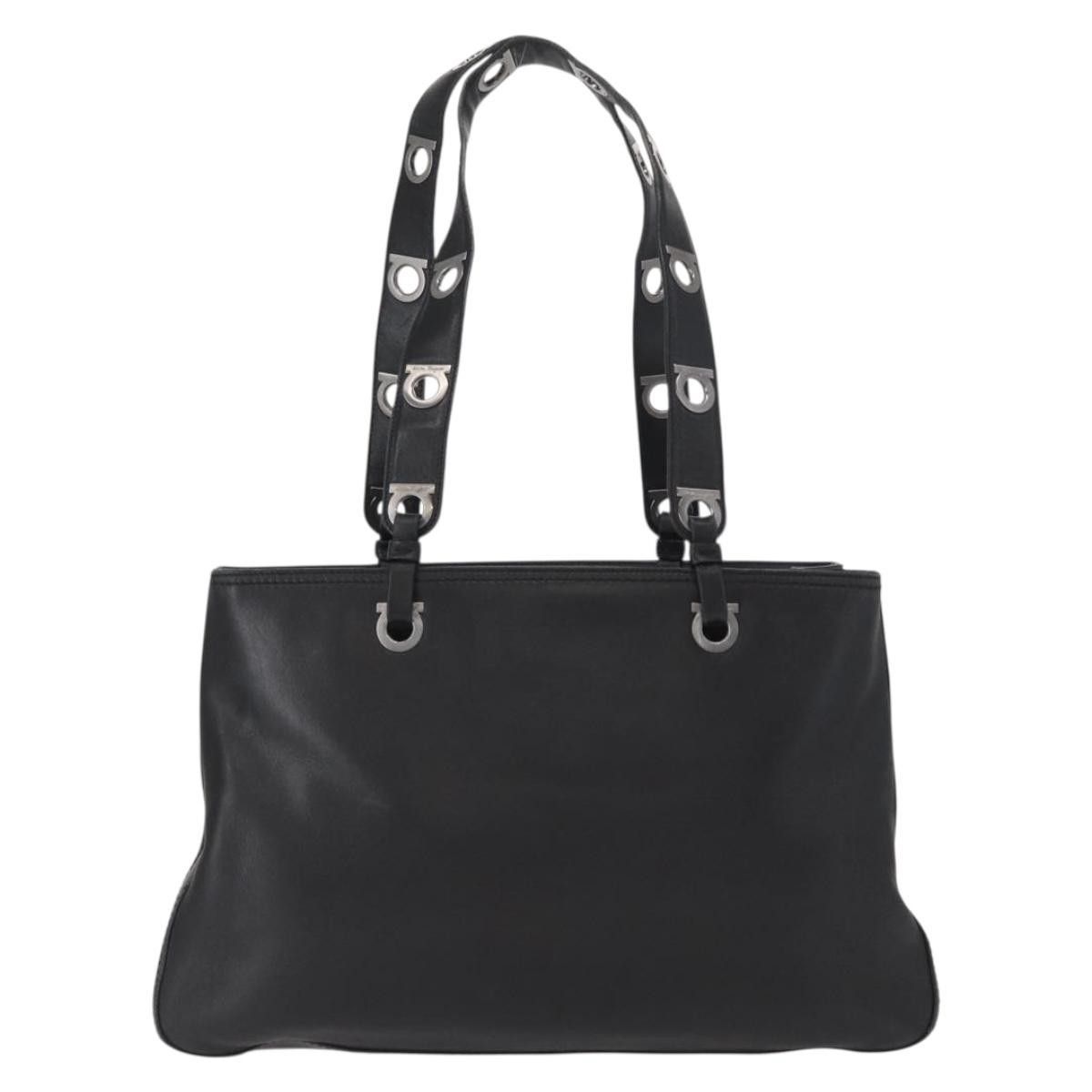 Salvatore Ferragamo Salvatore Ferragamo Gancini Tote Leather Size ONE SIZE - 2 Thumbnail