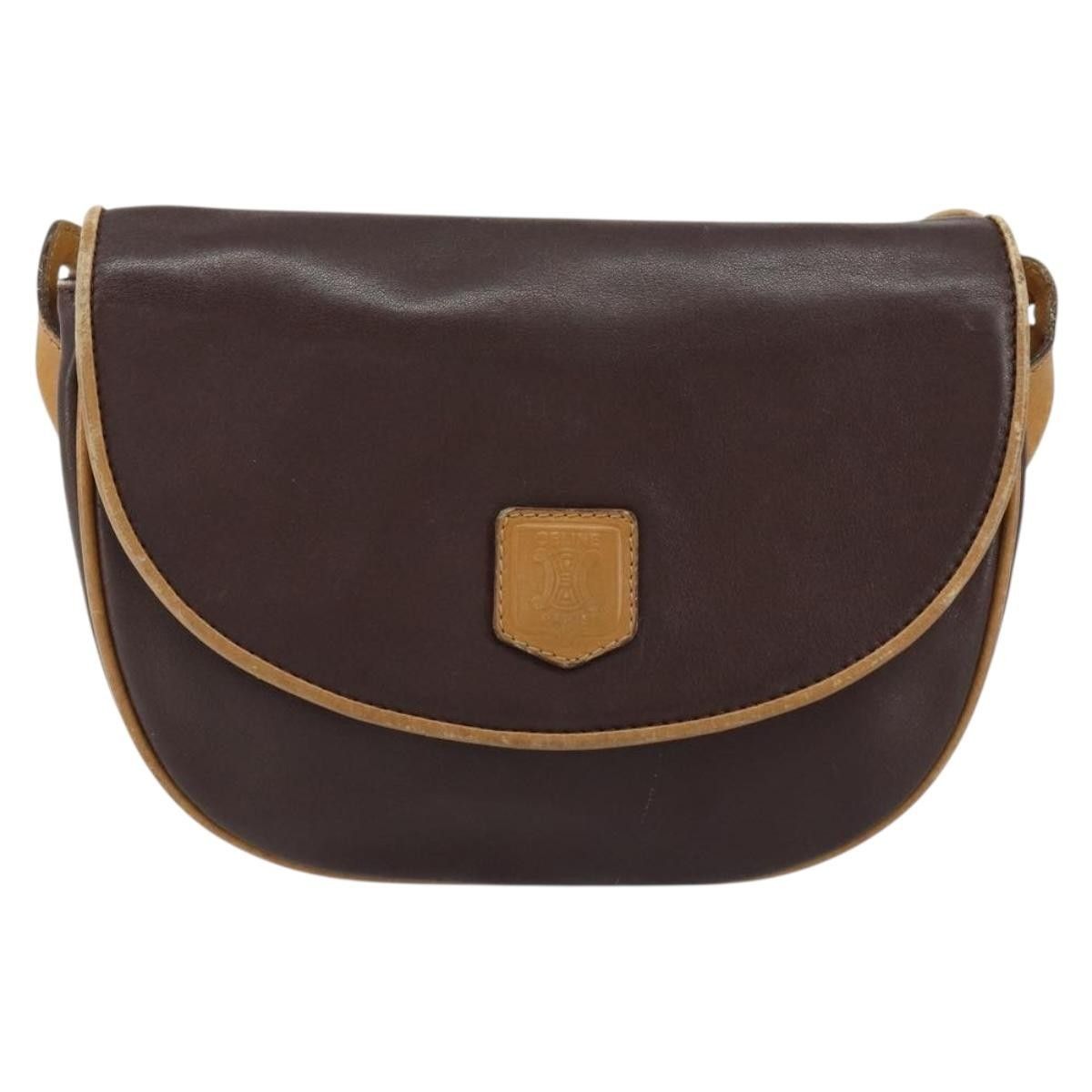 Celine Celine Vintage Shoulder Bag Leather Size ONE SIZE - 18 Thumbnail