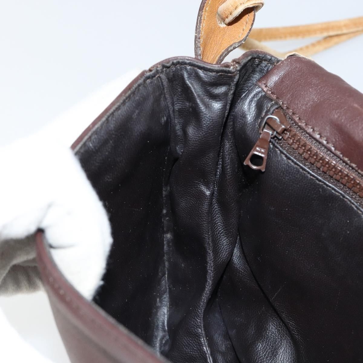 Celine Celine Vintage Shoulder Bag Leather Size ONE SIZE - 21 Thumbnail