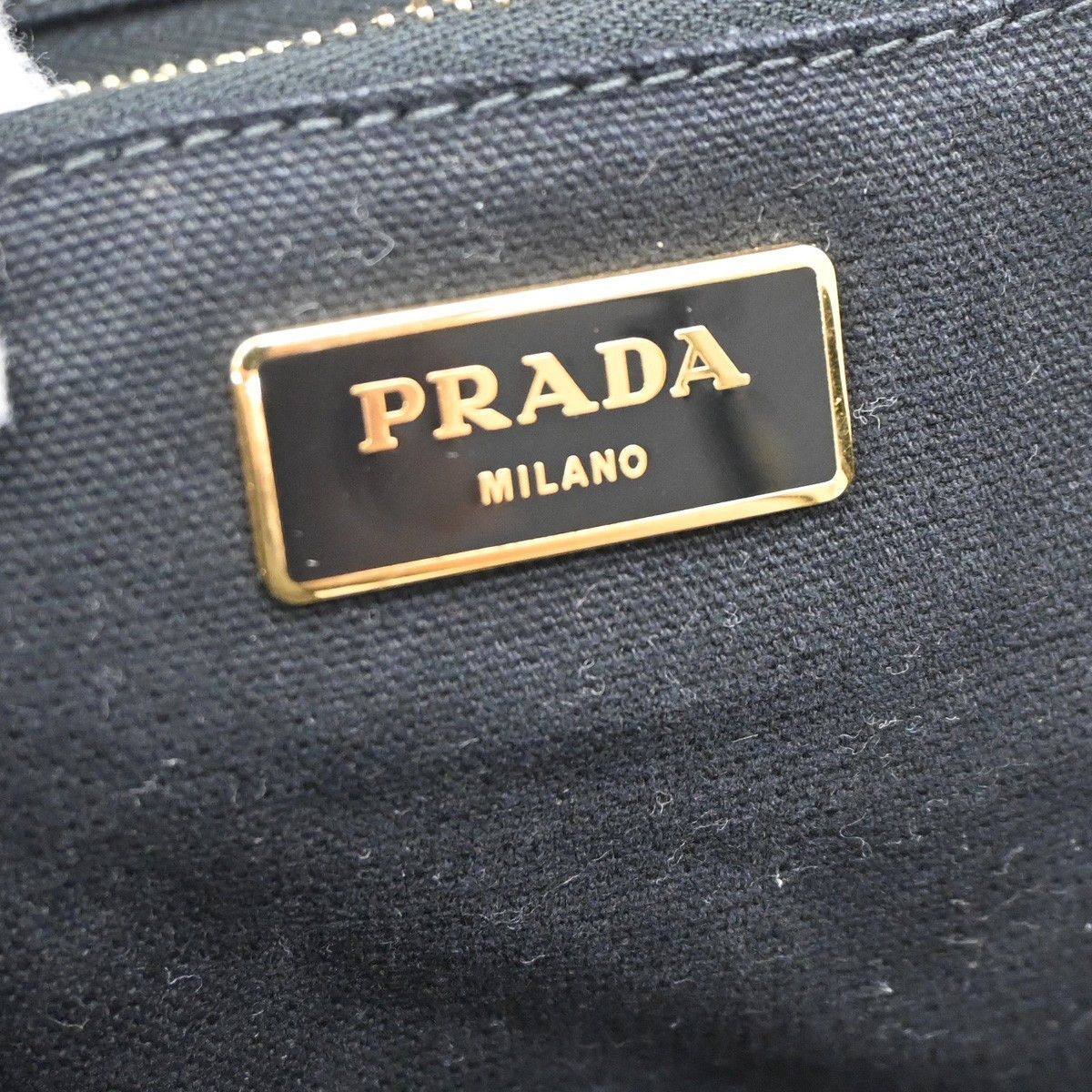 Prada Prada Canapa Convertible Tote Canvas Size ONE SIZE - 6 Thumbnail