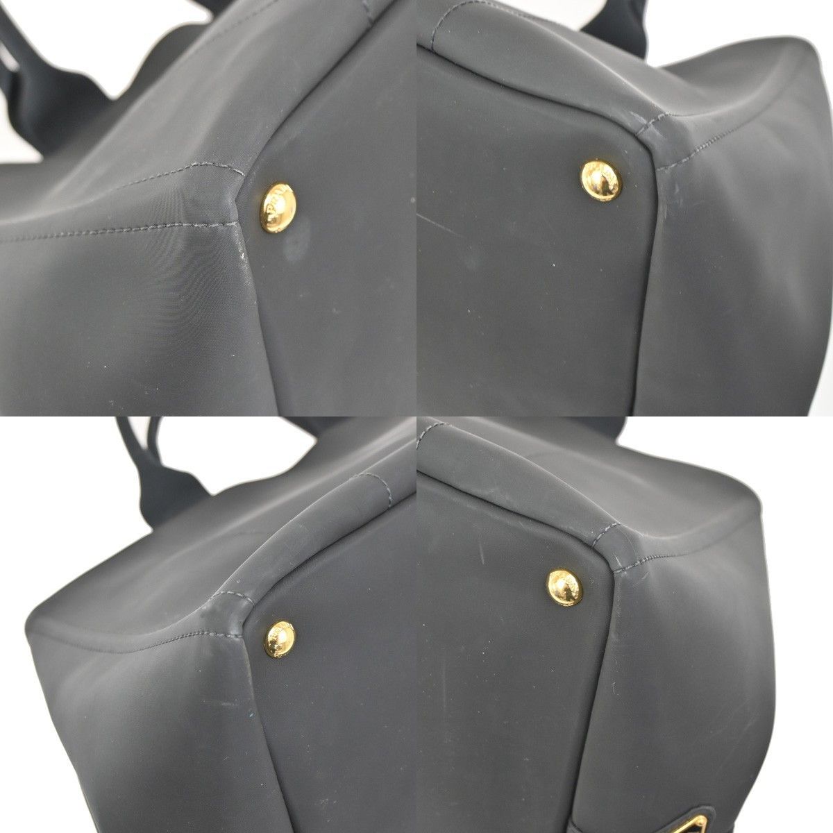 Prada Prada Canapa Convertible Tote Canvas Size ONE SIZE - 9 Thumbnail