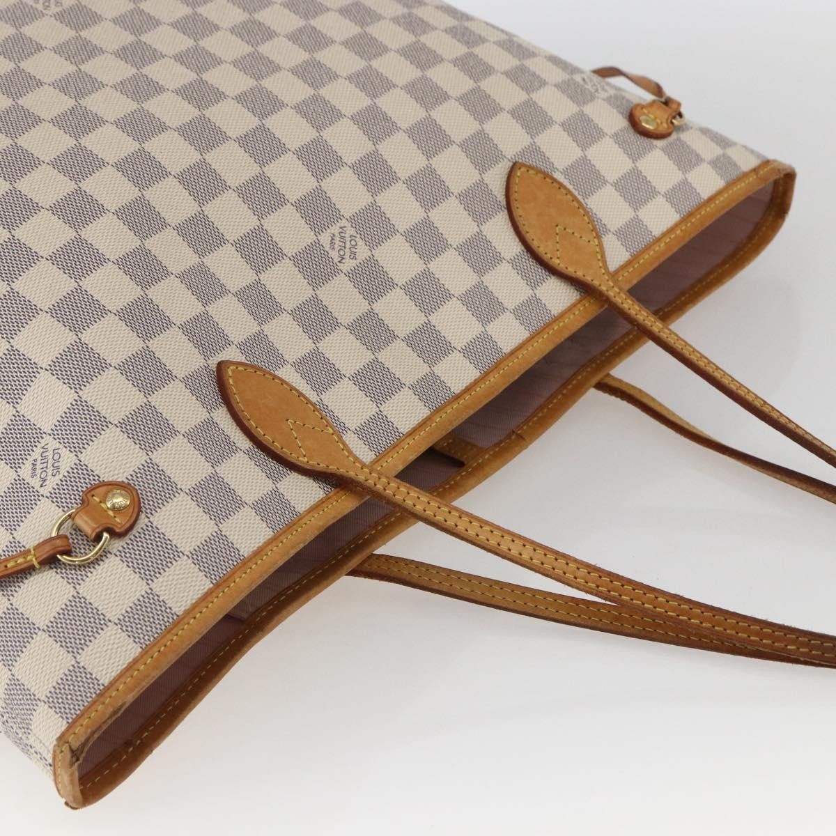 Louis Vuitton Louis Vuitton Neverfull Tote Damier azur Size ONE SIZE - 18 Thumbnail