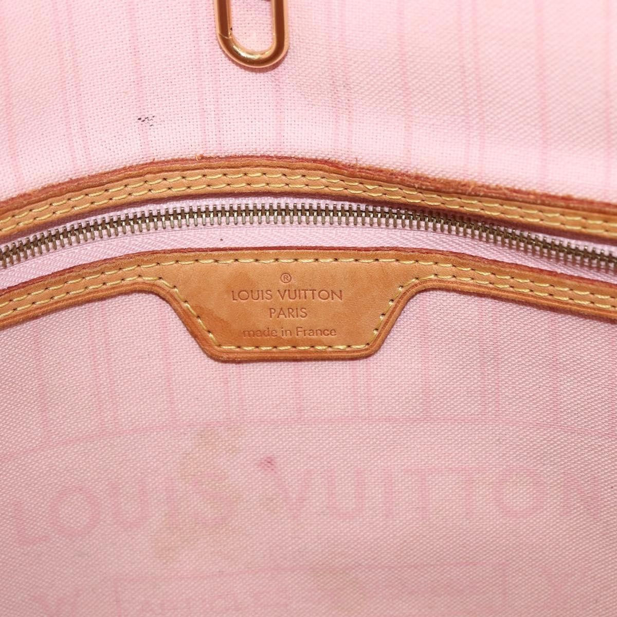 Louis Vuitton Louis Vuitton Neverfull Tote Damier azur Size ONE SIZE - 6 Thumbnail