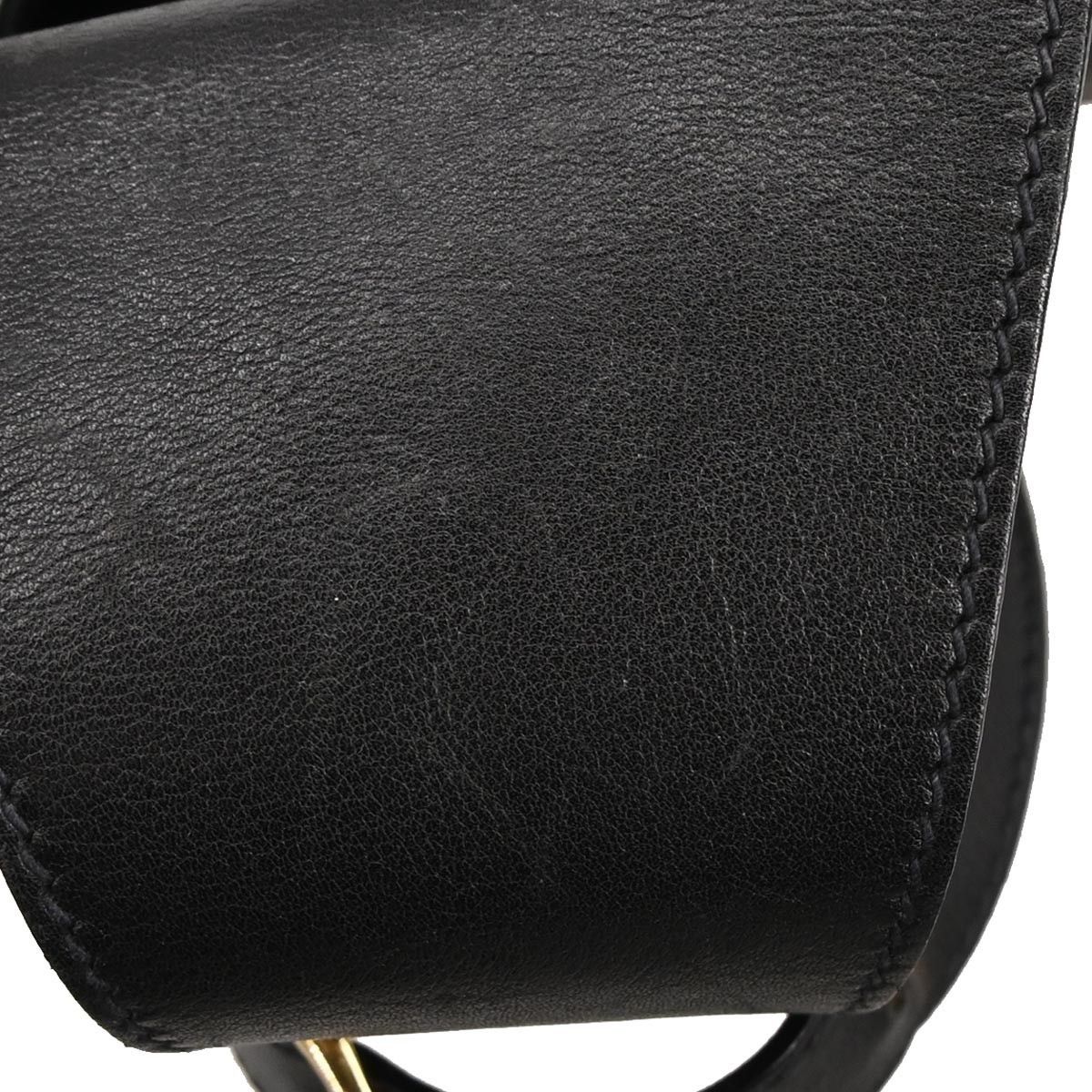 Gucci Gucci Vintage Bamboo Sling Backpack Leather Size ONE SIZE - 9 Thumbnail
