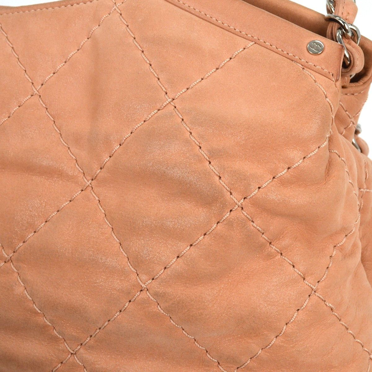 Chanel Chanel CC Sea Hit Tote Quilted Iridescent Calfskin Size ONE SIZE - 9 Thumbnail