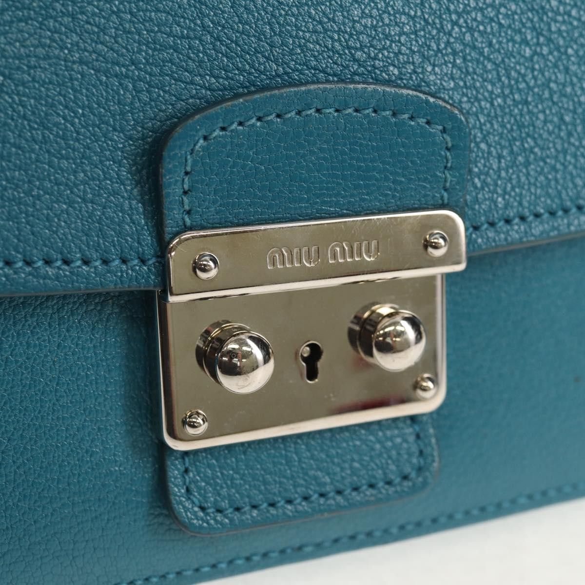 Miu Miu Miu Miu Flap Crossbody Bag Leather Size ONE SIZE - 13 Thumbnail