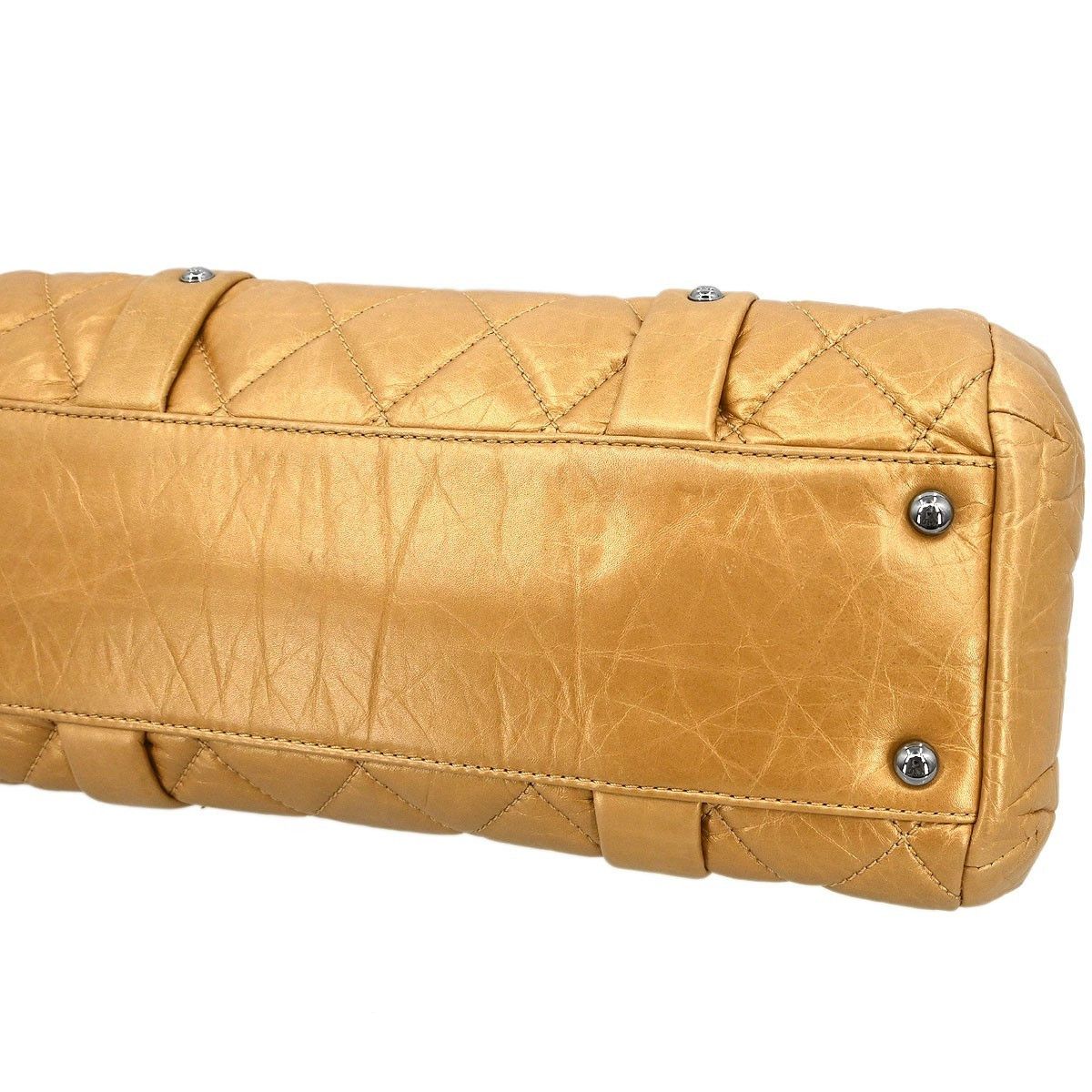 Chanel Chanel Lady Braid Frame Satchel Quilted Distressed Lambskin Size ONE SIZE - 3 Thumbnail