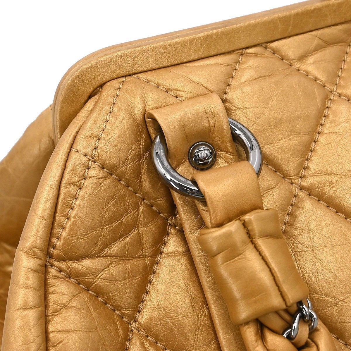 Chanel Chanel Lady Braid Frame Satchel Quilted Distressed Lambskin Size ONE SIZE - 8 Thumbnail