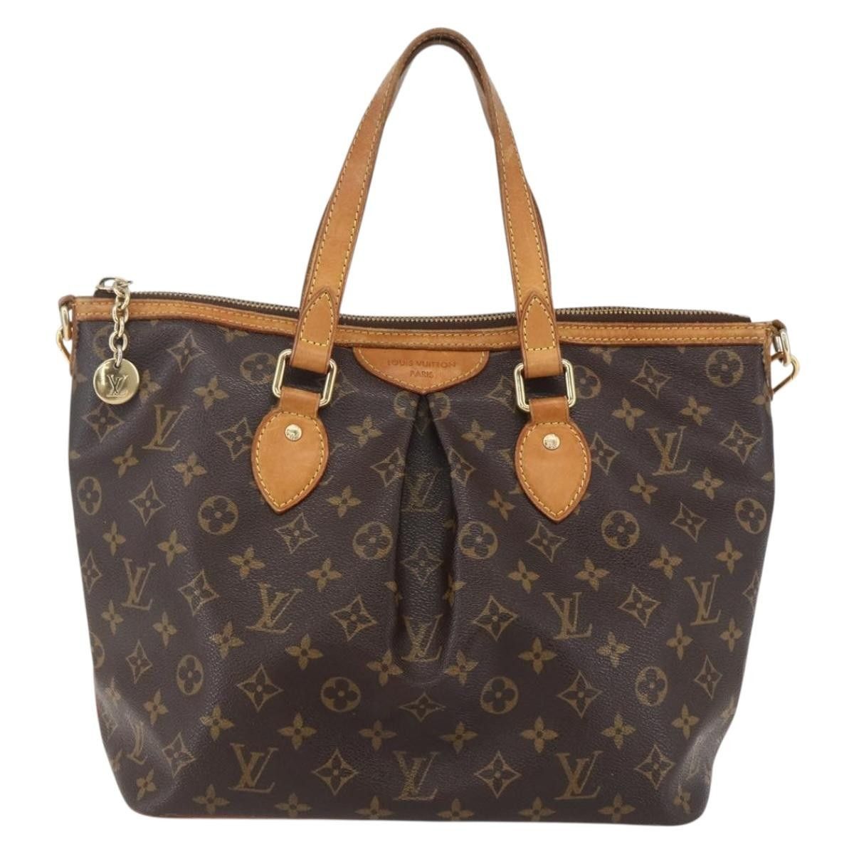 Louis Vuitton Louis Vuitton Palermo Handbag Monogram Canvas Size ONE SIZE - 18 Thumbnail