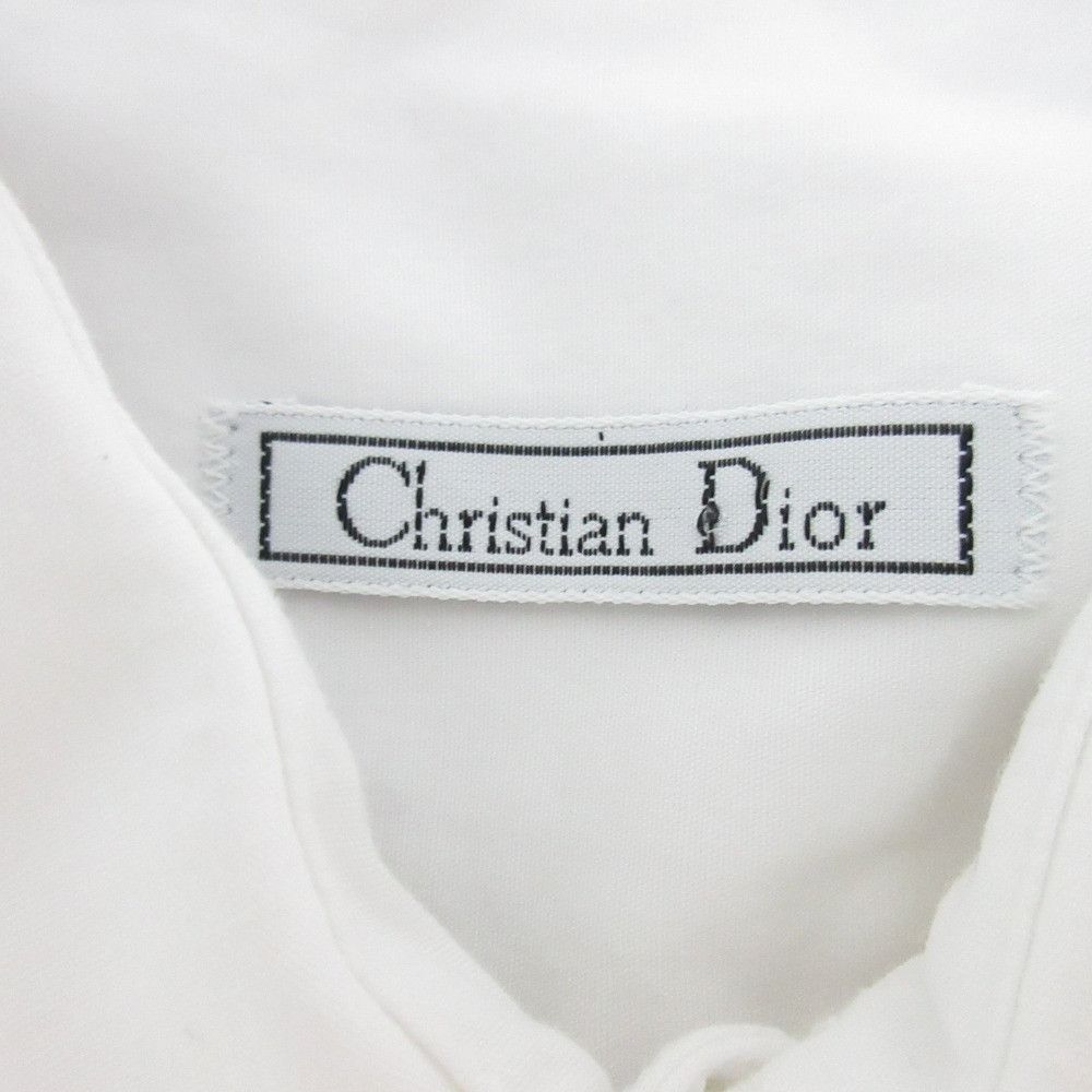 Dior Dior Christian Dior Pintuck Cuff Shirt Cotton Dress Shirt DUTY FREE for USA Size ONE SIZE - 10 Thumbnail