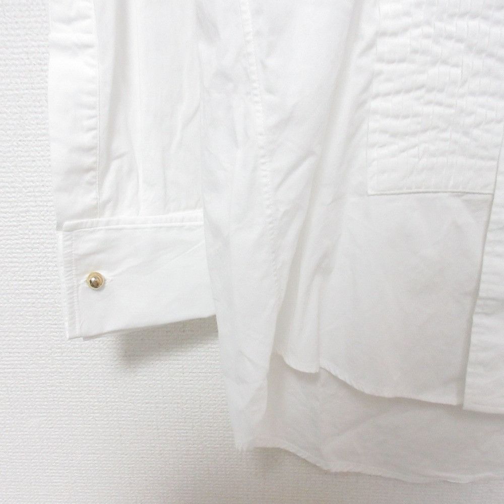 Dior Dior Christian Dior Pintuck Cuff Shirt Cotton Dress Shirt DUTY FREE for USA Size ONE SIZE - 6 Thumbnail