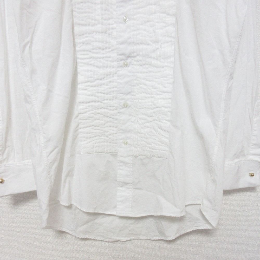 Dior Dior Christian Dior Pintuck Cuff Shirt Cotton Dress Shirt DUTY FREE for USA Size ONE SIZE - 5 Thumbnail