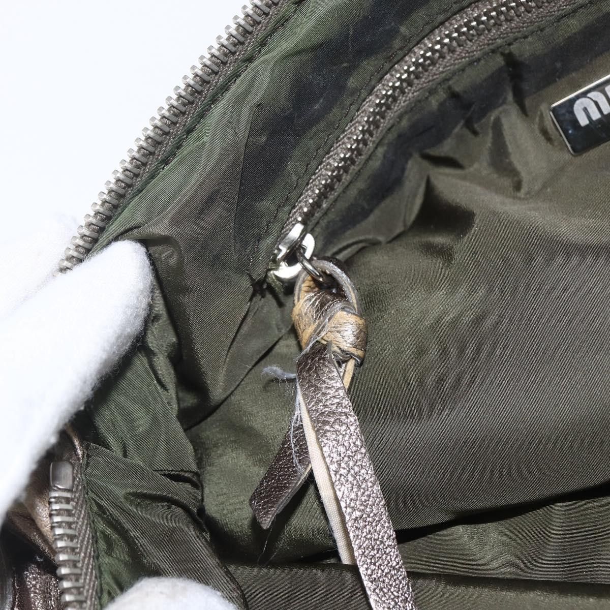 Miu Miu Miu Miu Shoulder Bag Leather Size ONE SIZE - 20 Thumbnail