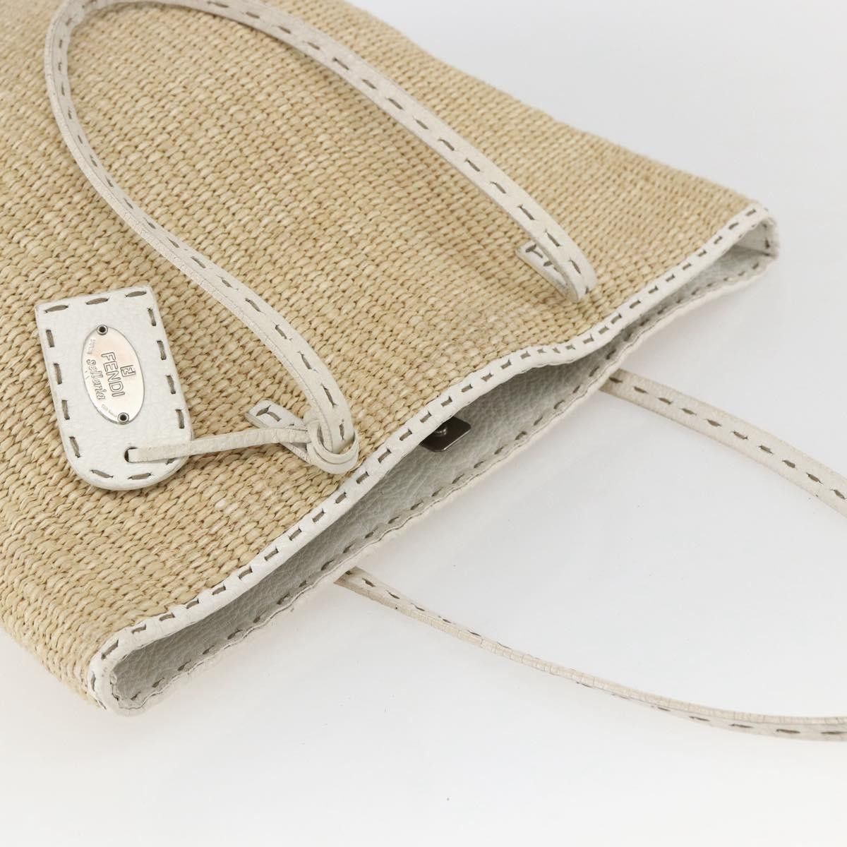 Fendi Fendi Selleria Tote Bag Raffia Size ONE SIZE - 16 Thumbnail