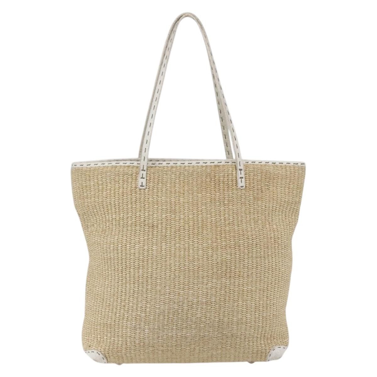 Fendi Fendi Selleria Tote Bag Raffia Size ONE SIZE - 2 Thumbnail
