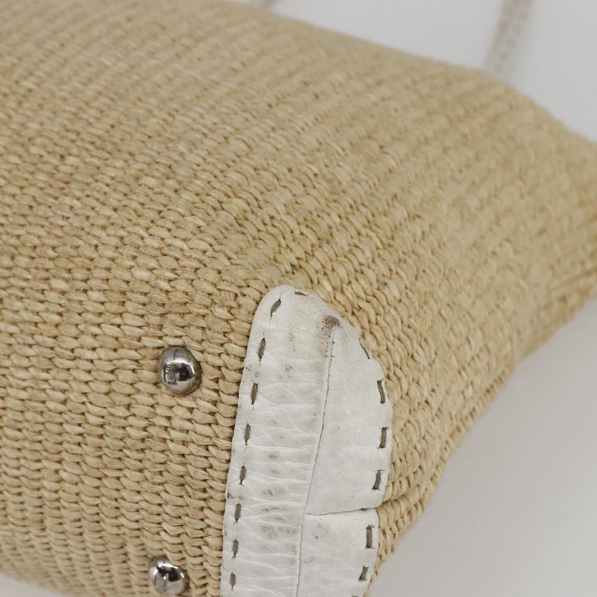 Fendi Fendi Selleria Tote Bag Raffia Size ONE SIZE - 9 Thumbnail