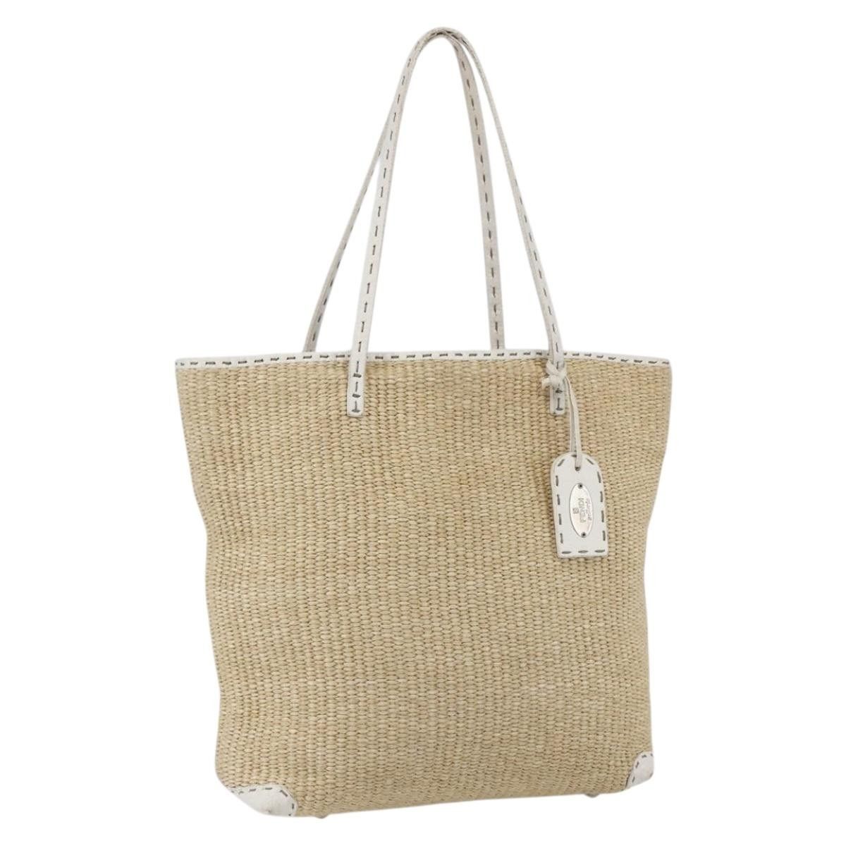 Fendi Fendi Selleria Tote Bag Raffia Size ONE SIZE - 15 Thumbnail