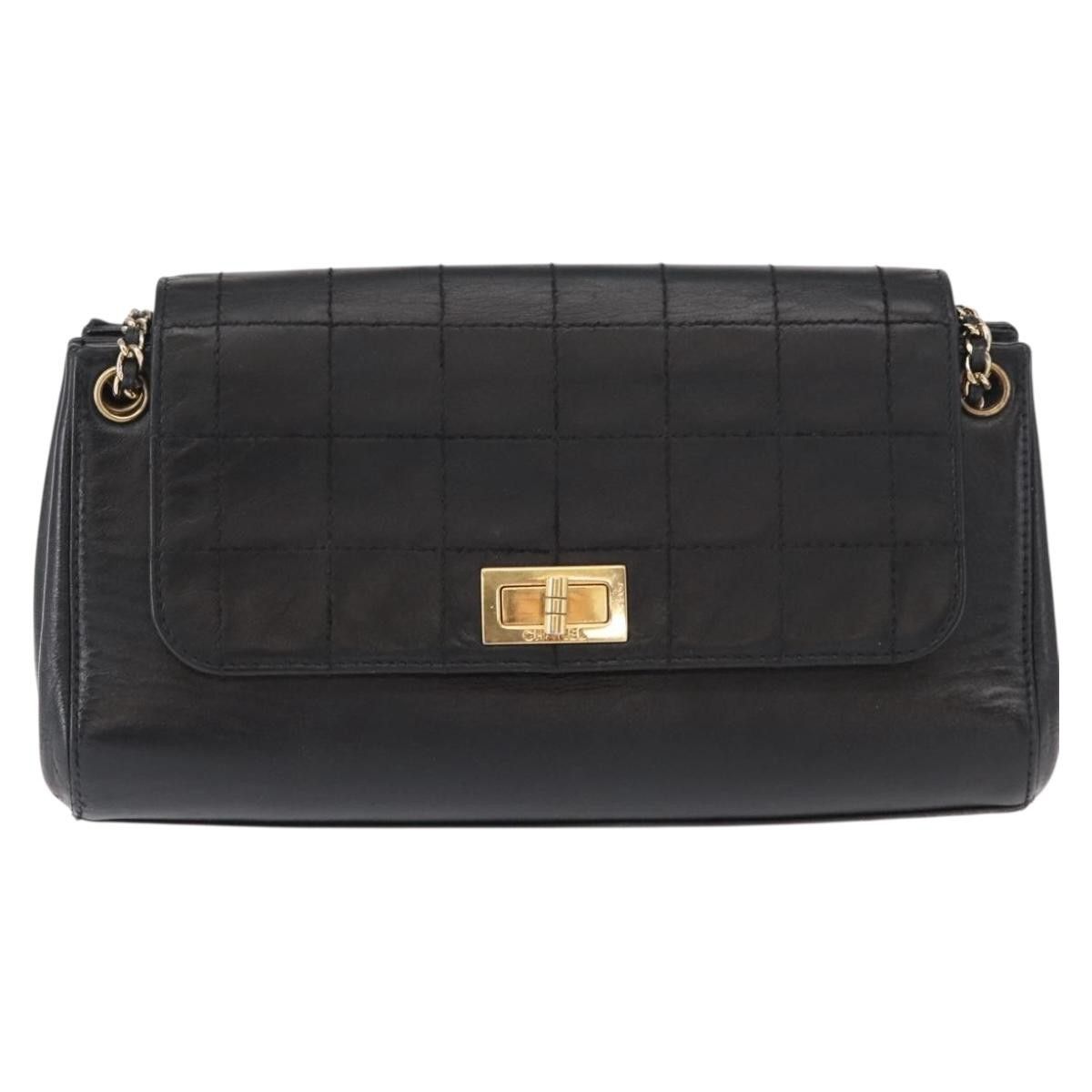 Chanel Chanel Chocolate Bar Accordion Reissue Flap Quilted Lambskin Size ONE SIZE - 19 Thumbnail